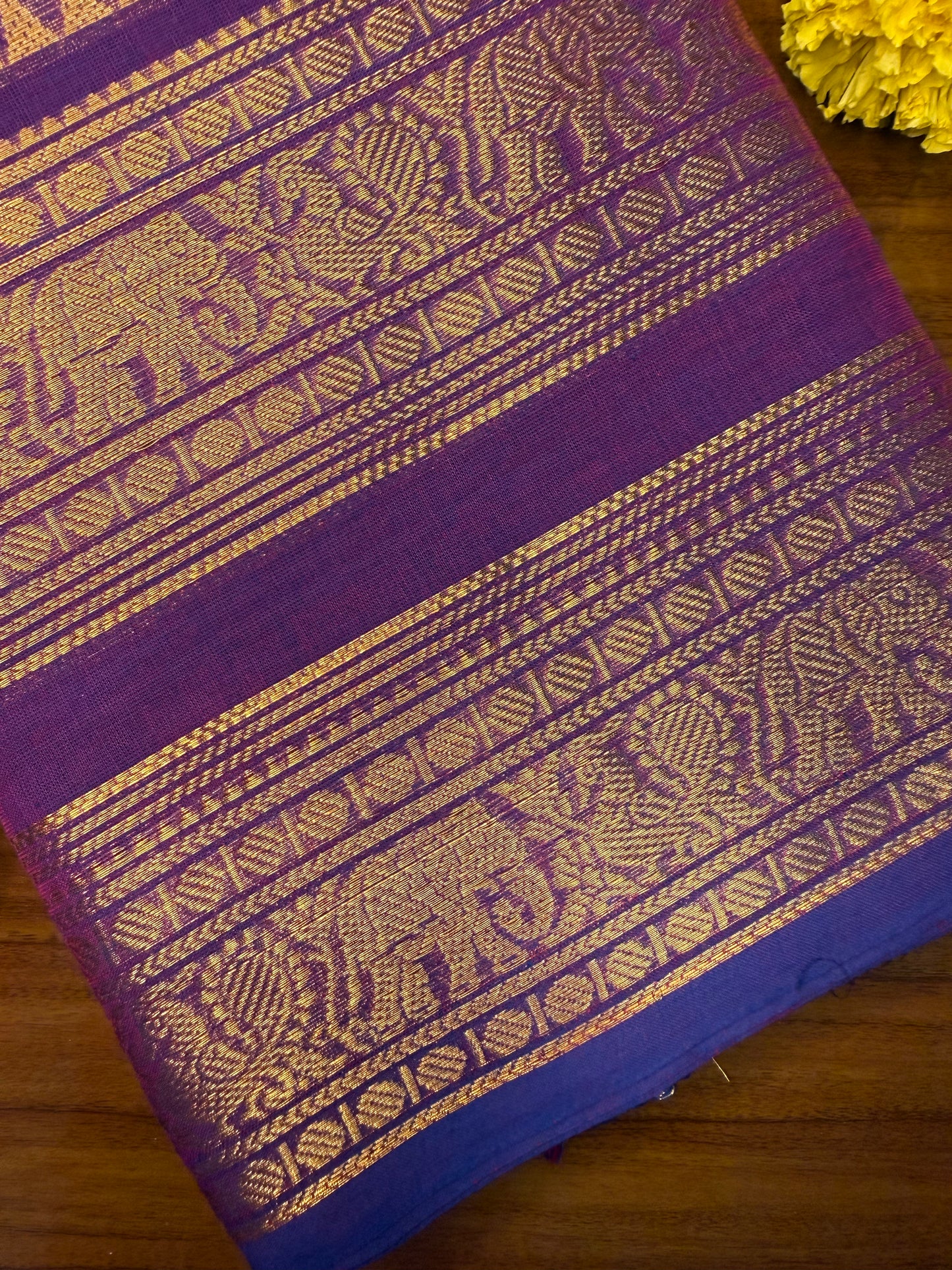 Parambariyam KC 016 - Kanchi Pure Cotton Saree