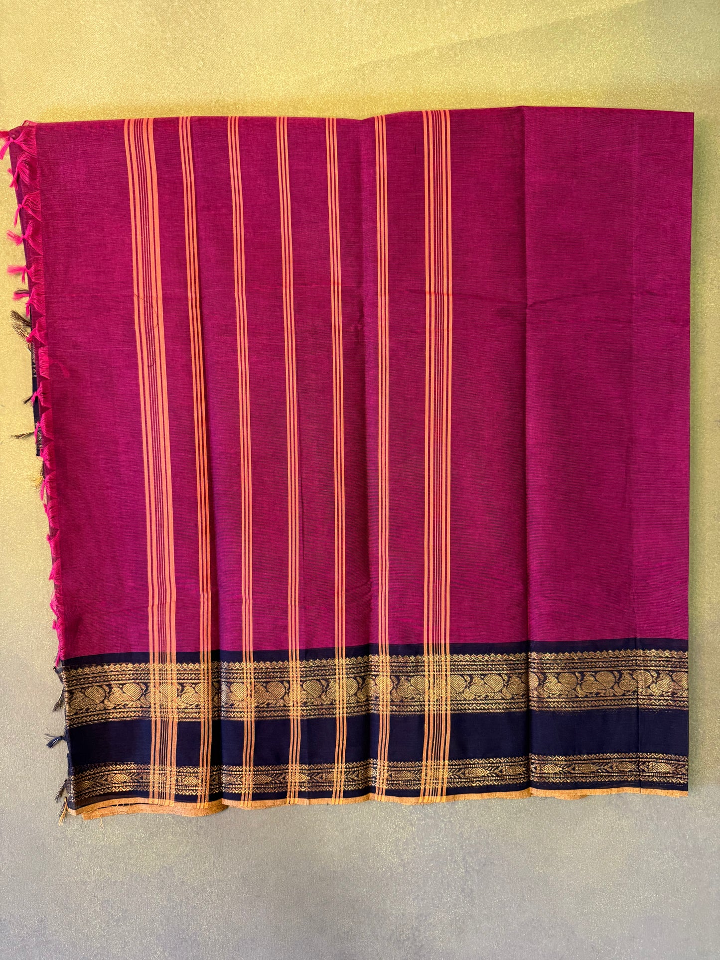 Parambariyam KC 006 - Kanchi Pure Cotton Saree