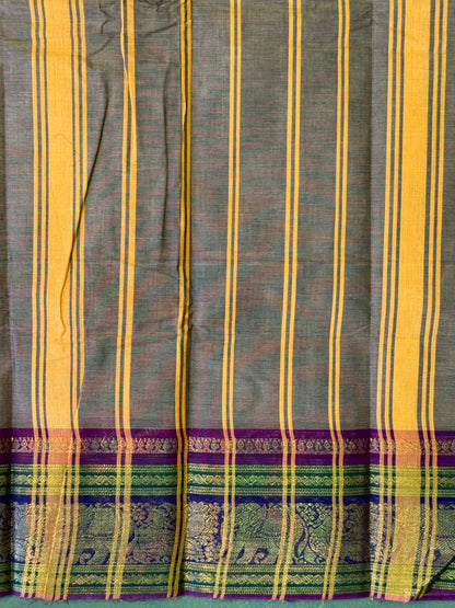 Parambariyam KC 011 - Kanchi Pure Cotton Saree