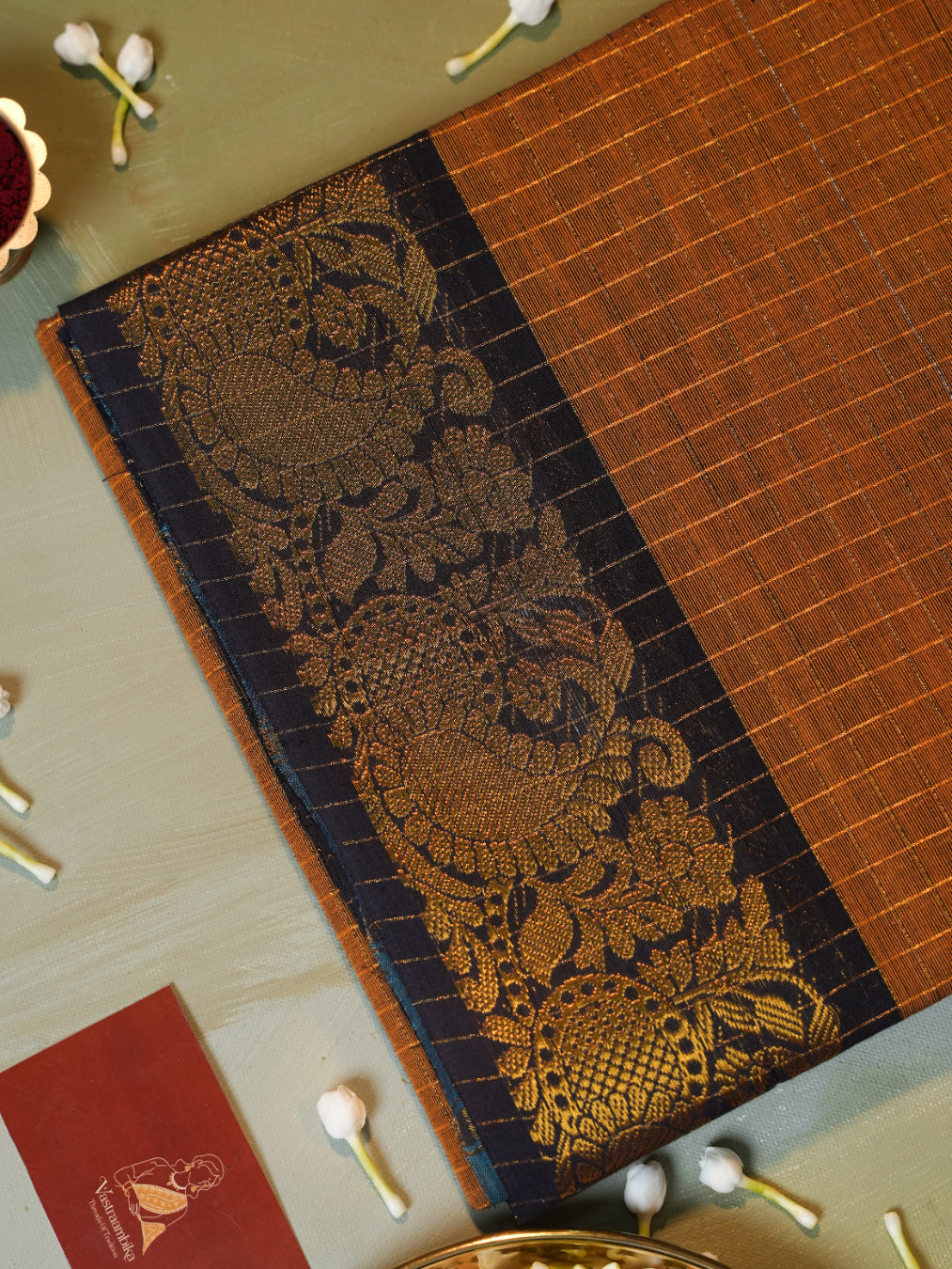 Vidumurai SCK 002 - Sungudi Cotton Kattam Saree