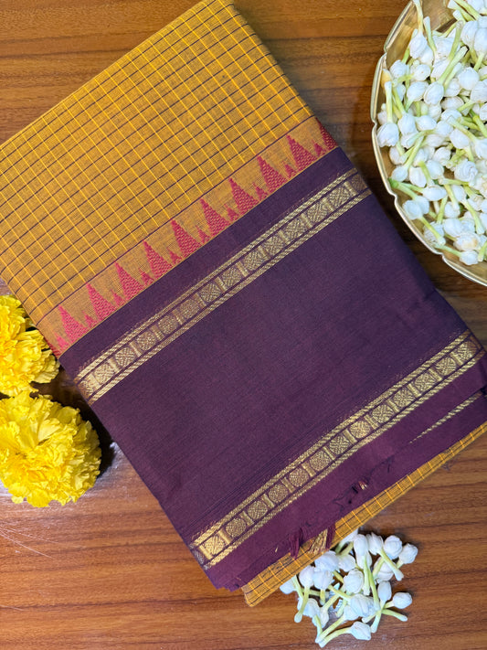 Parambariyam KC 005 - Kanchi Pure Cotton Saree