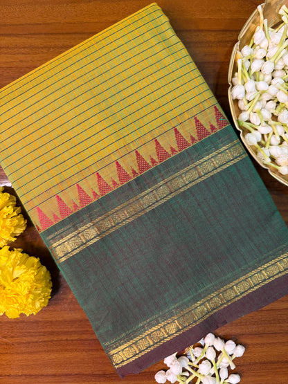 Parambariyam KC 004 - Kanchi Pure Cotton Saree
