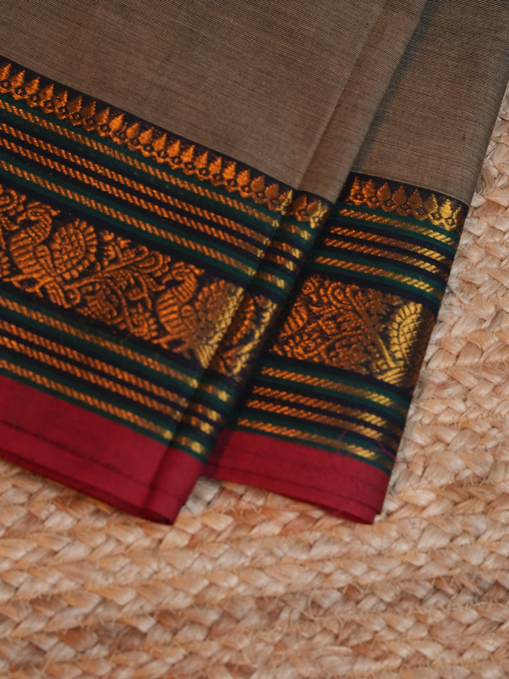 Raja Nilai CC 021 - Chettinad Cotton Saree