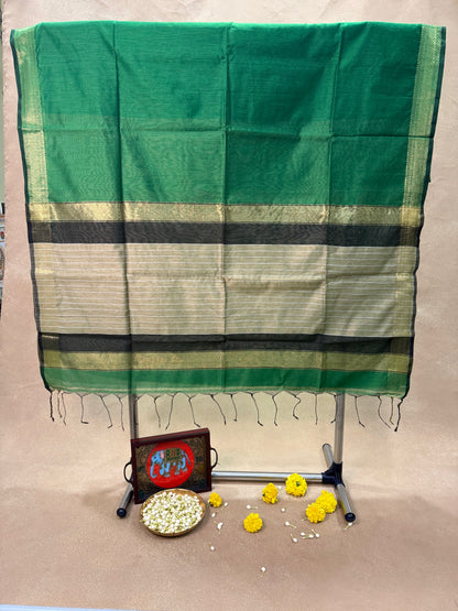 Chandrakala MCS 003 - Maheshwari Semi Cotton Saree