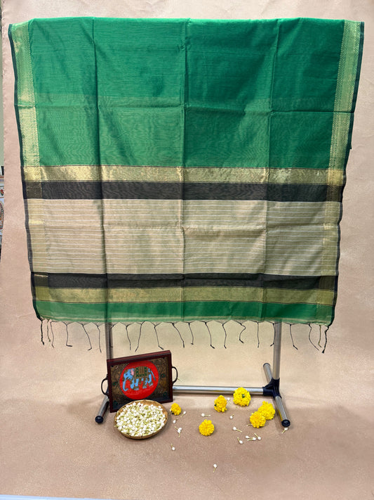 Chandrakala MCS 003 - Maheshwari Semi Cotton Saree