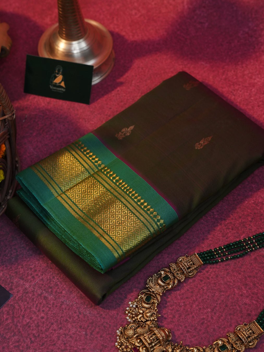 Thirunaal BS 002- Kanchipuram Semi Silk Saree