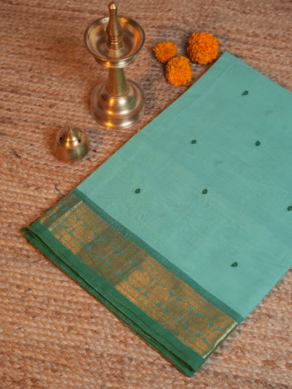 Raja Nilai CC 015 - Chettinad Cotton Saree