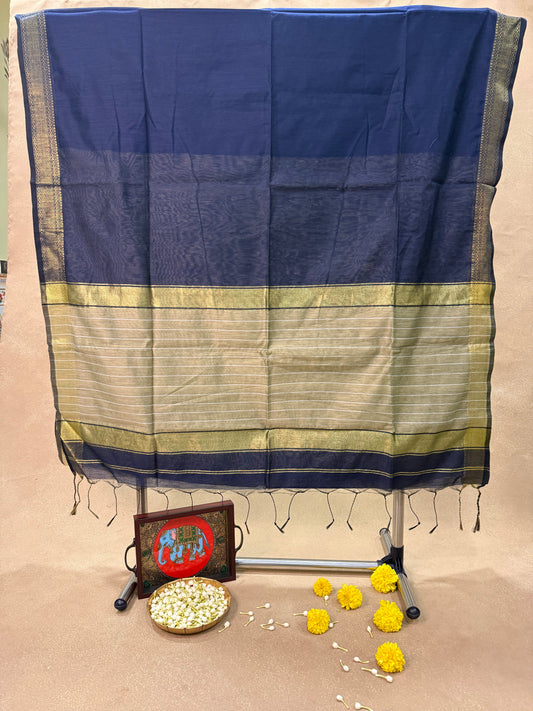 Chandrakala MCS 001 - Maheshwari Semi Cotton Saree
