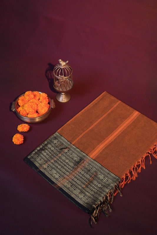 Raja Nilai CC 006- Chettinad Cotton Saree